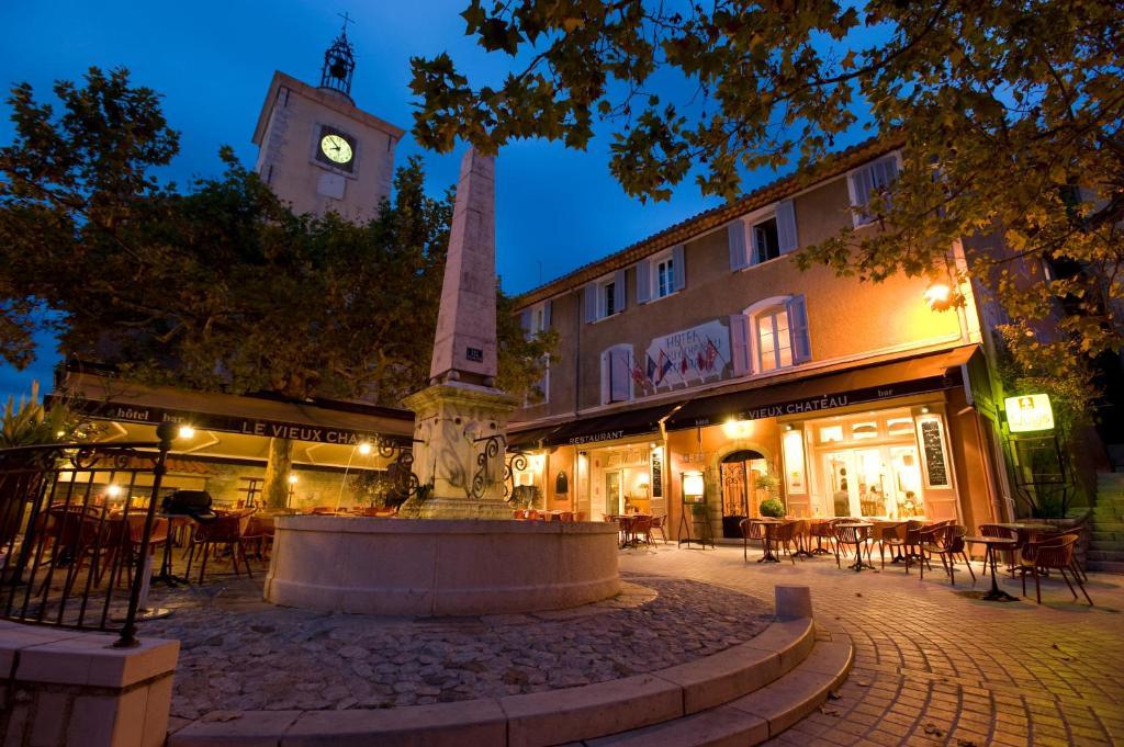 Le Vieux Chateau Aiguines Exterior foto